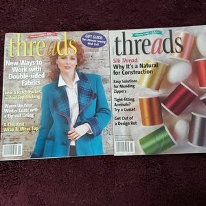 Threads magazine back issues. 152 & 153